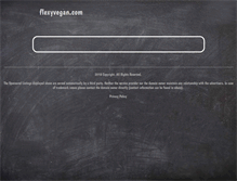 Tablet Screenshot of flexyvegan.com